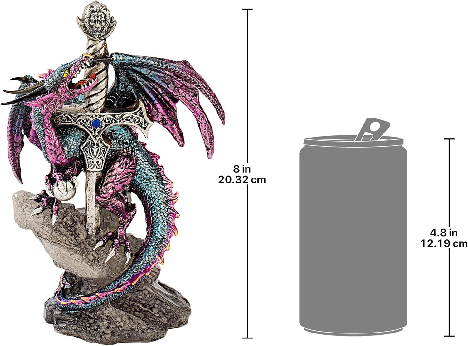 Design Toscano Dragon Blade Statue