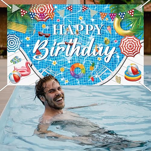 Miniatura 5 de Pancarta de fondo de playa hawaiana de verano con texto en inglés Hello Summer para fotografía con flores tropicales Aloha Luau, decoraciones de