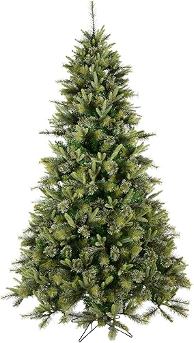 Vickerman árbol de navidad artificial de pino de cachemira sin iluminación de 24 pulgadas