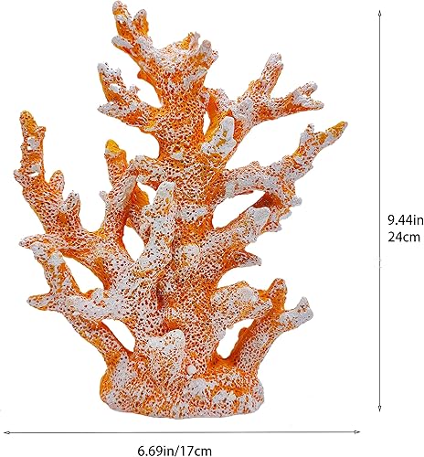 Miniatura 3 de Decoración costera de playa, decoración del hogar, estatua de coral para el hogar, escritorio, baño, estatua de estante de escritorio, regalos