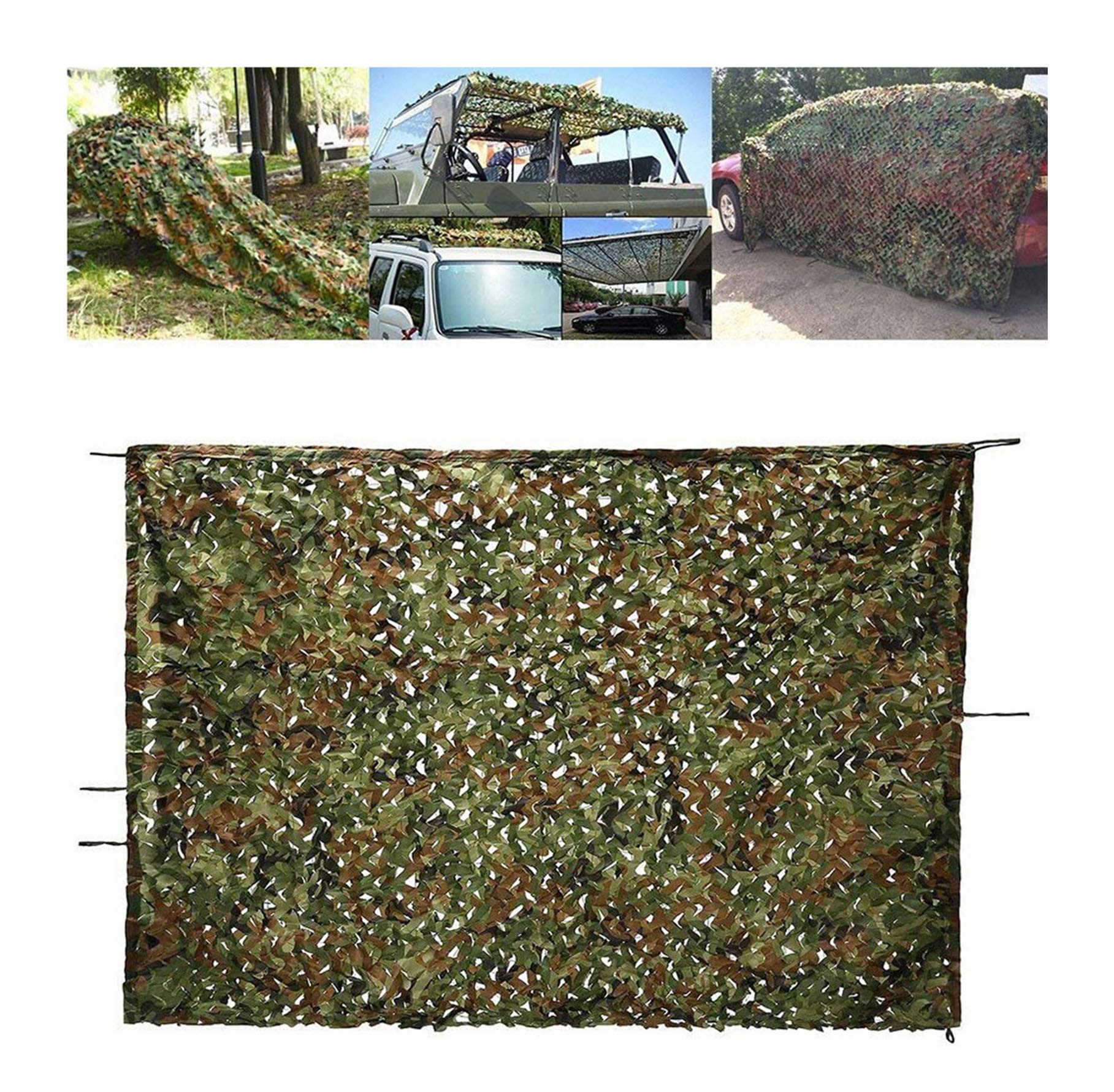 Filet de camouflage extérieur pour déco de terrasse et camping - 8