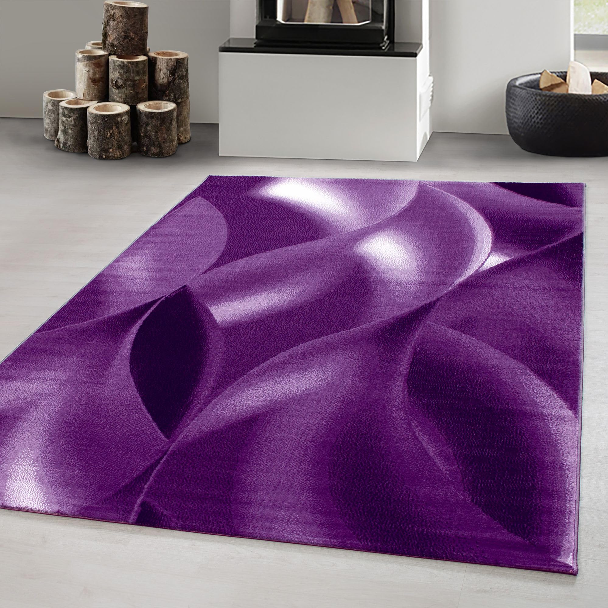 Carpetsale24 Teppich Kurzflor Einfarbig in vielen Größen Moderner Teppich für Wohnzimmer Schlafzimmer Flur Küche Esszimmer Kinderzimmer Pflegeleicht Weich