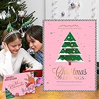 Vista 7 de 24 hojas de cartulina rosa de 8.5 x 11 pulgadas, papel de impresora Goefun de 80 libras para artes y manualidades, día de San Valentín, impresión