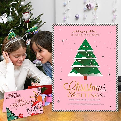 Miniatura 7 de 24 hojas de cartulina rosa de 8.5 x 11 pulgadas, papel de impresora Goefun de 80 libras para artes y manualidades, día de San Valentín, impresión