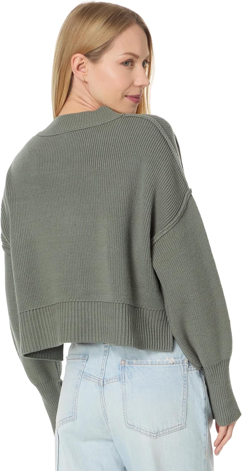 Free People Women's Easy Street Crop Pullover Sweater - Image 2