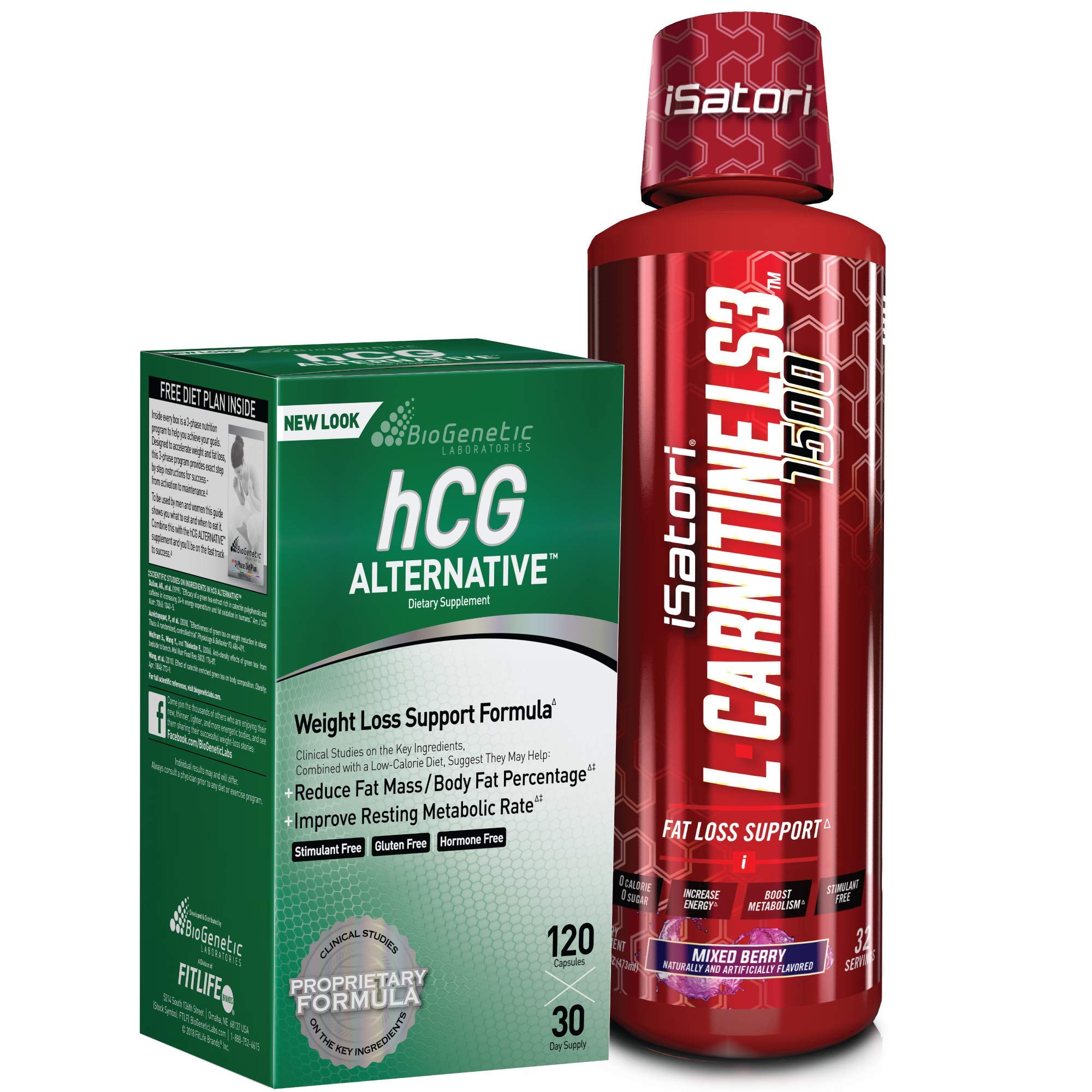 Amazon.com: BioGenetic Laboratories L-Carnitine LS3 Mixed Berry 1500mg (32  Servings) & BioGenetic Labs : Health & Household