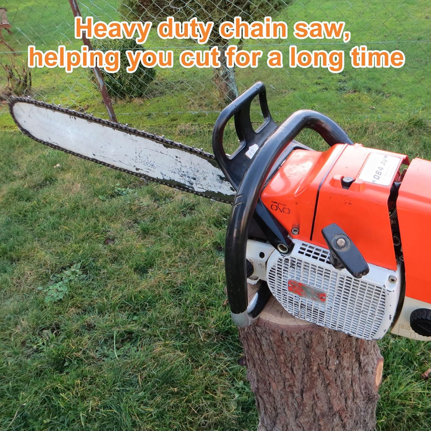 42 Inch Chainsaw Chain .404'' .063'' 123DL for Stihl 084 088 MS880 46RM 123 (1 Chain)
