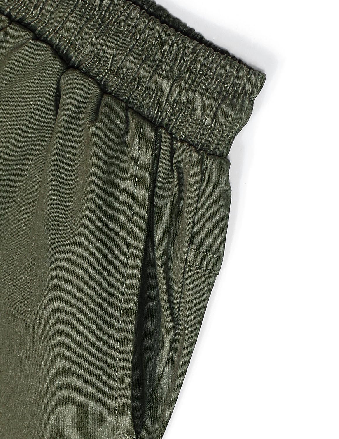 VMSUCIJ Pantaloncini Uomo Estivi Eleganti Casual Elastico Cotone da Pantaloni Corti Uomo Pantaloncini da Corsa Jogging con Tasche