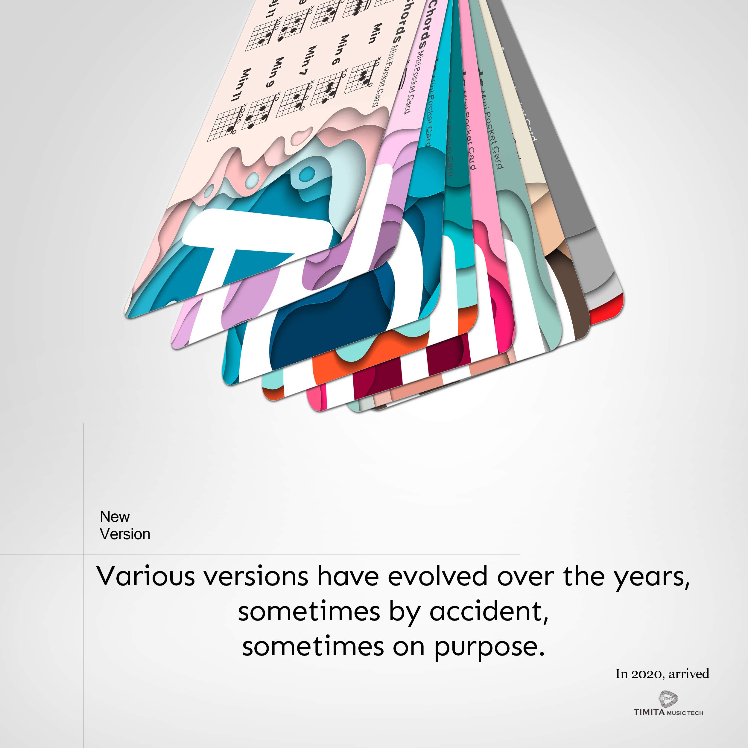 Guitar Chord Chart of Laminated Chords Reference Cheatsheets for