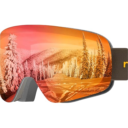 Retrospec Flume Ski Goggles for Men and Women UV Protection
