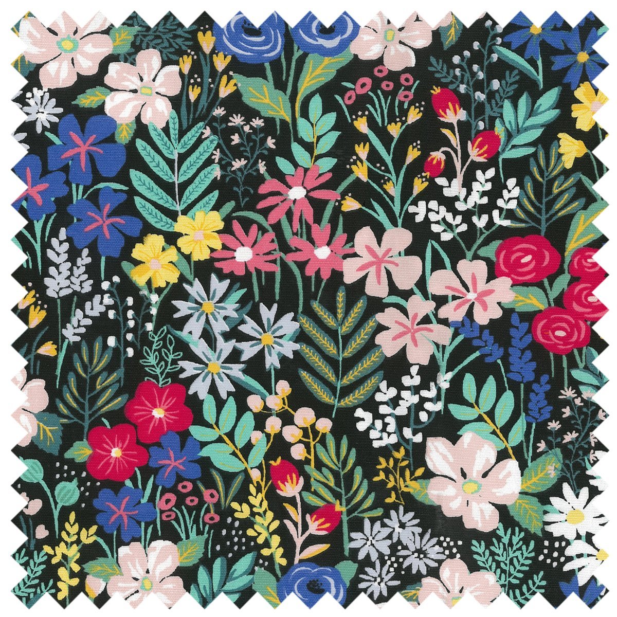 HobbyGift Groves Esclusivo: Scatola da Cucito (L): Doppio Coperchio: Quadrato: SummerTime, Misto Cotone, Assortiti, 25 x 25 x 17 cm