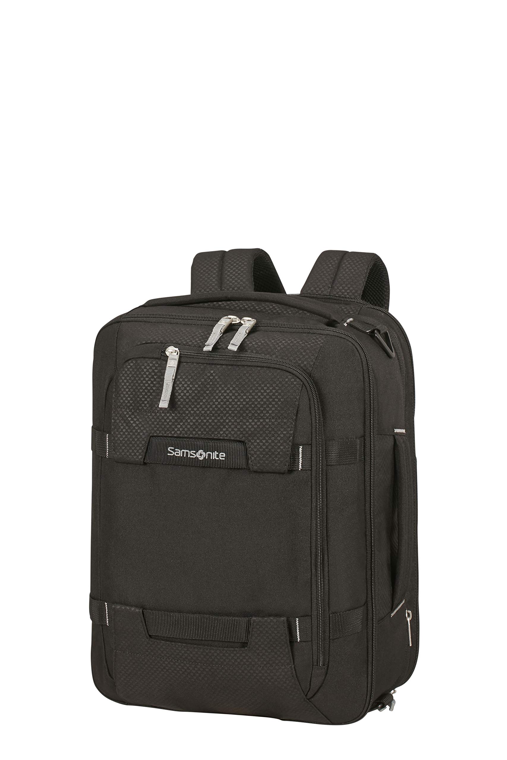 Sonora - 15.6 Inch Expandable 3-Way Shoulder Bag, 43 cm, 28/32.5 Litre, Black