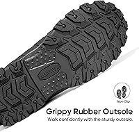 Vista 4 de NORTIV 8 Botas de invierno para hombre, aisladas, impermeables, botas de senderismo para nieve