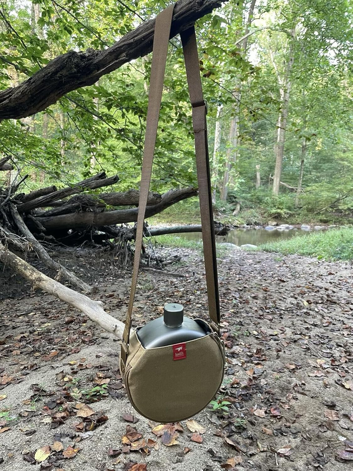 Keith Titanium Western Cowboy Canteen Series - Engineered for Professionals and Adventurers (Ti3037-0.5 Gal)