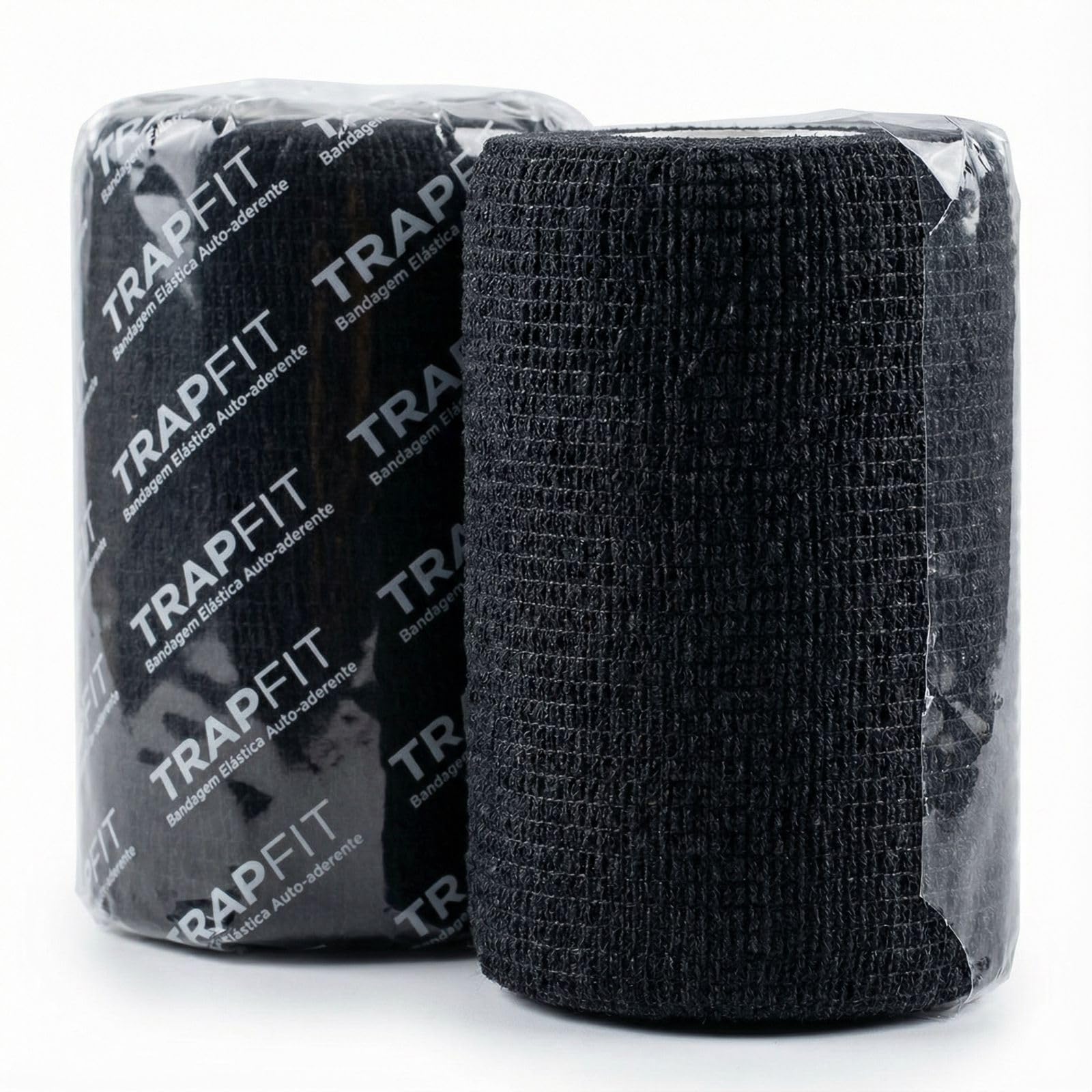 2 UNIDADES Bandagem Elástica Auto Adesiva 10cm x 4,5m - Faixa Atadura Pet Tatuagem