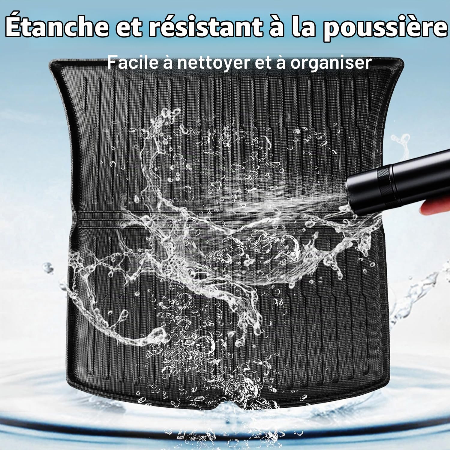 Arcoche Tapis De Coffre Arrière Et Avant pour Model 3 2024-2026 Highland