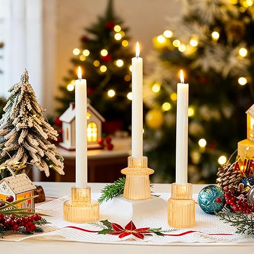 Miniatura 6 de WELLIFE Portavelas dorado 6 piezas