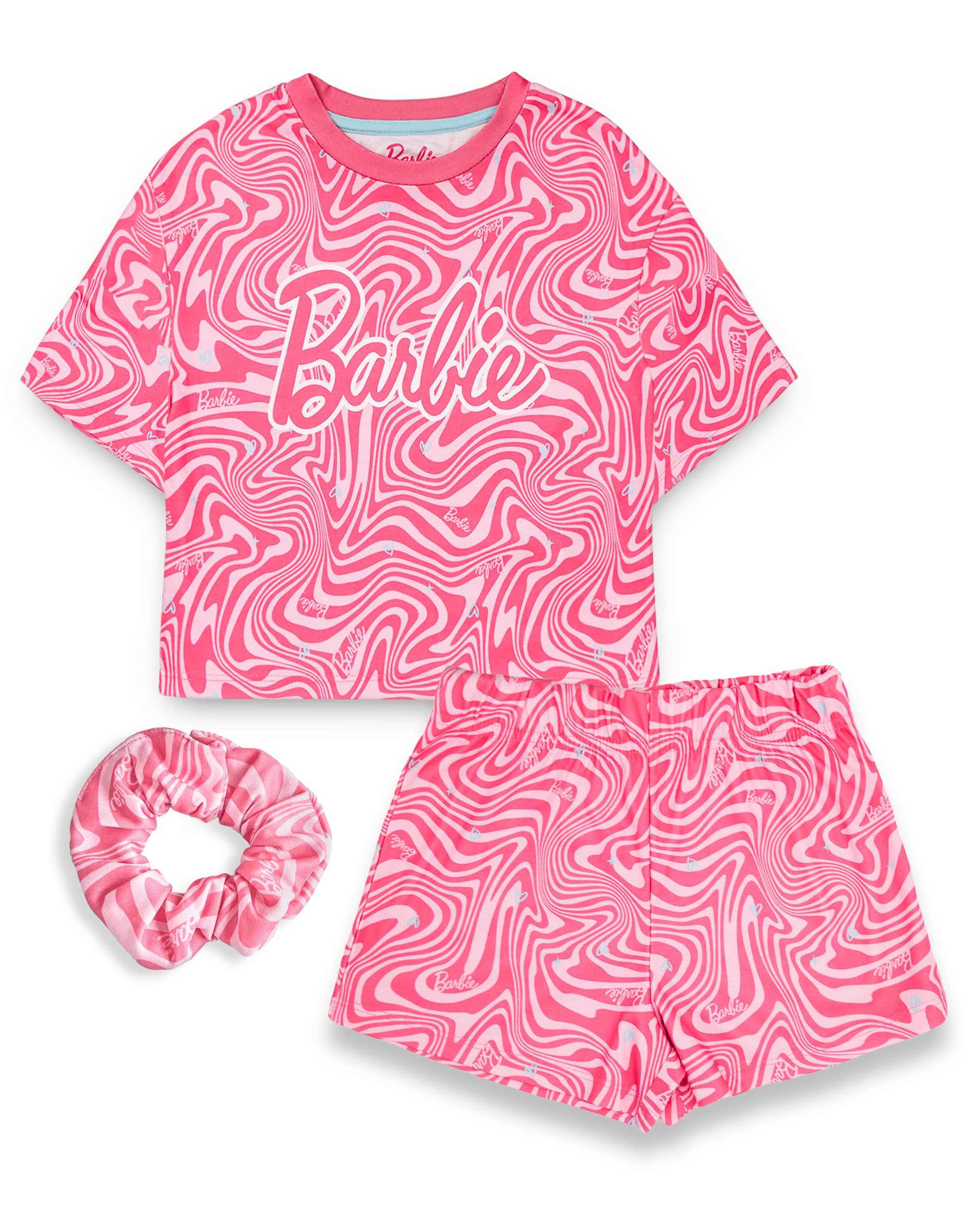 Kids Pajamas Barbie And Me Pajamas Barbie Girls Long Satin Pyjama