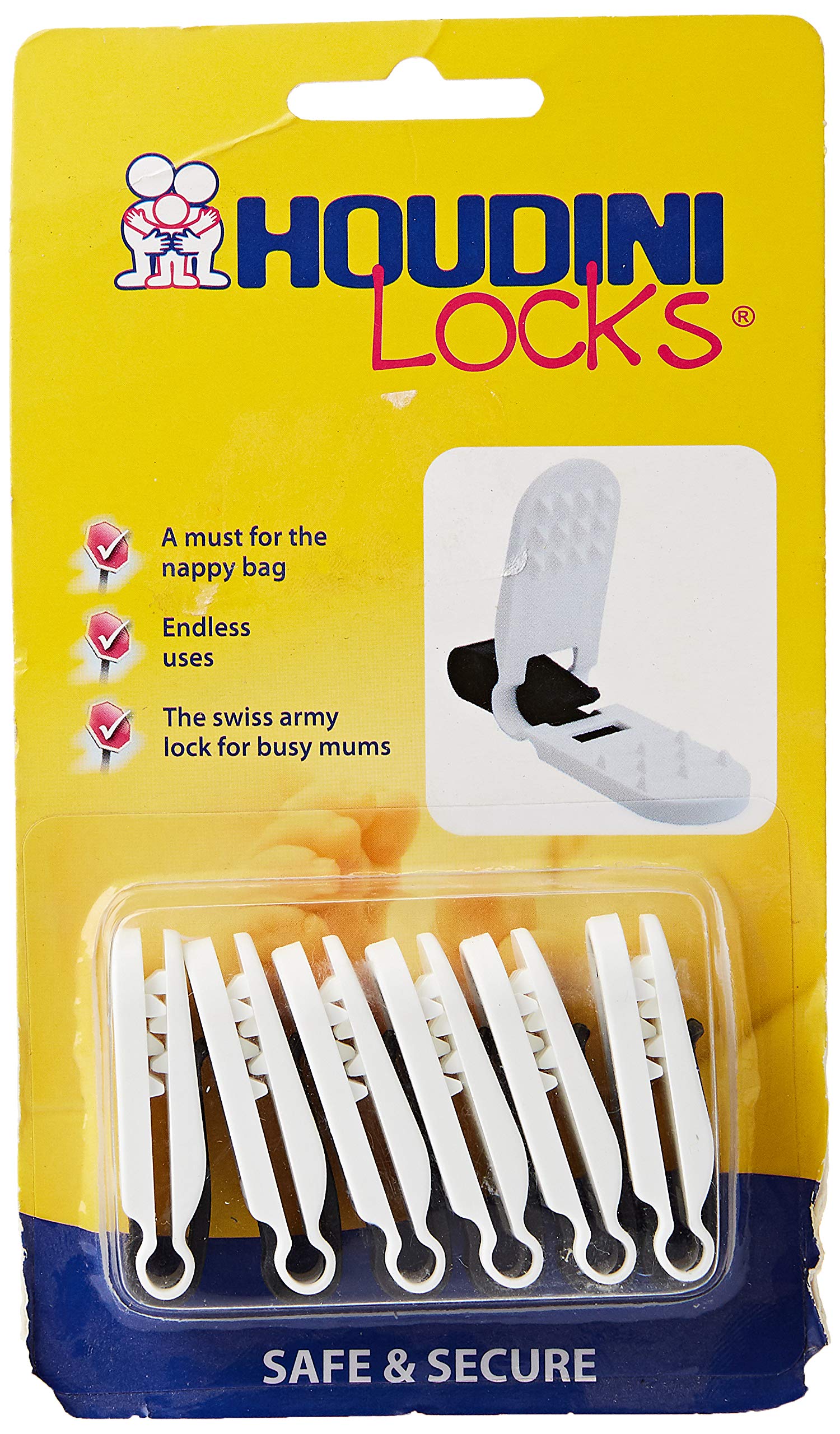 Lifestyle Parenting Houdini Stop Solutions Locks (Pack Of 6)