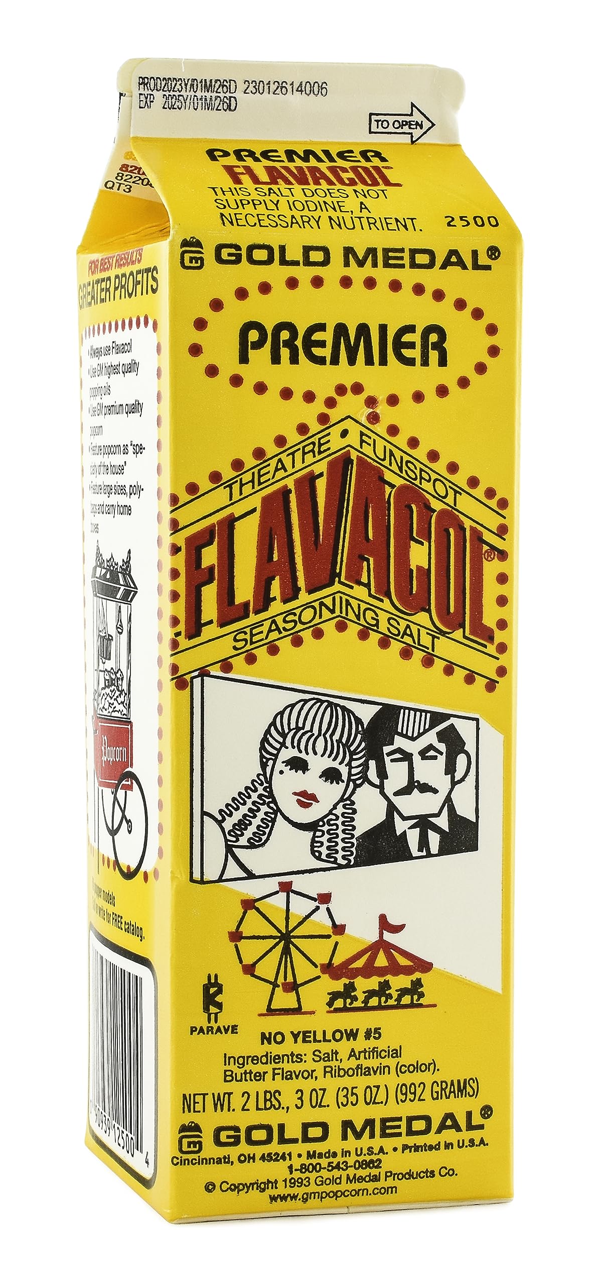 2500Ct Ct Premier Flavacol