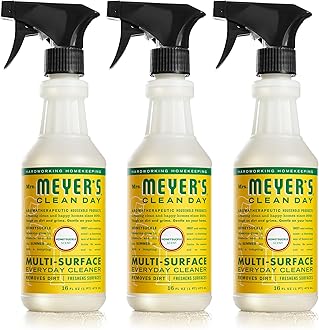 Honeysuckle : Mrs. Meyer's Multi-Surface Everyday Cleaner, Honeysuckle, 16 Fluid Ounce (Pack of 3)