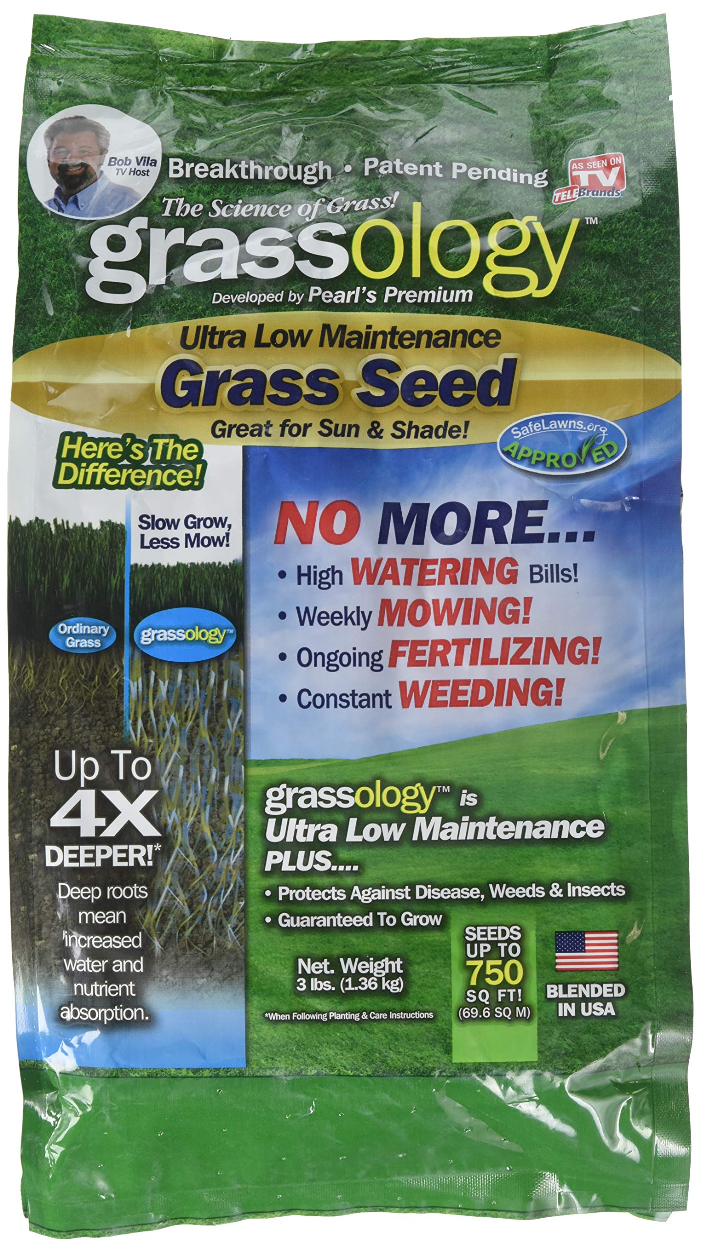 Lawn Hero Hl Sd G Seed B 500g ￡2.25