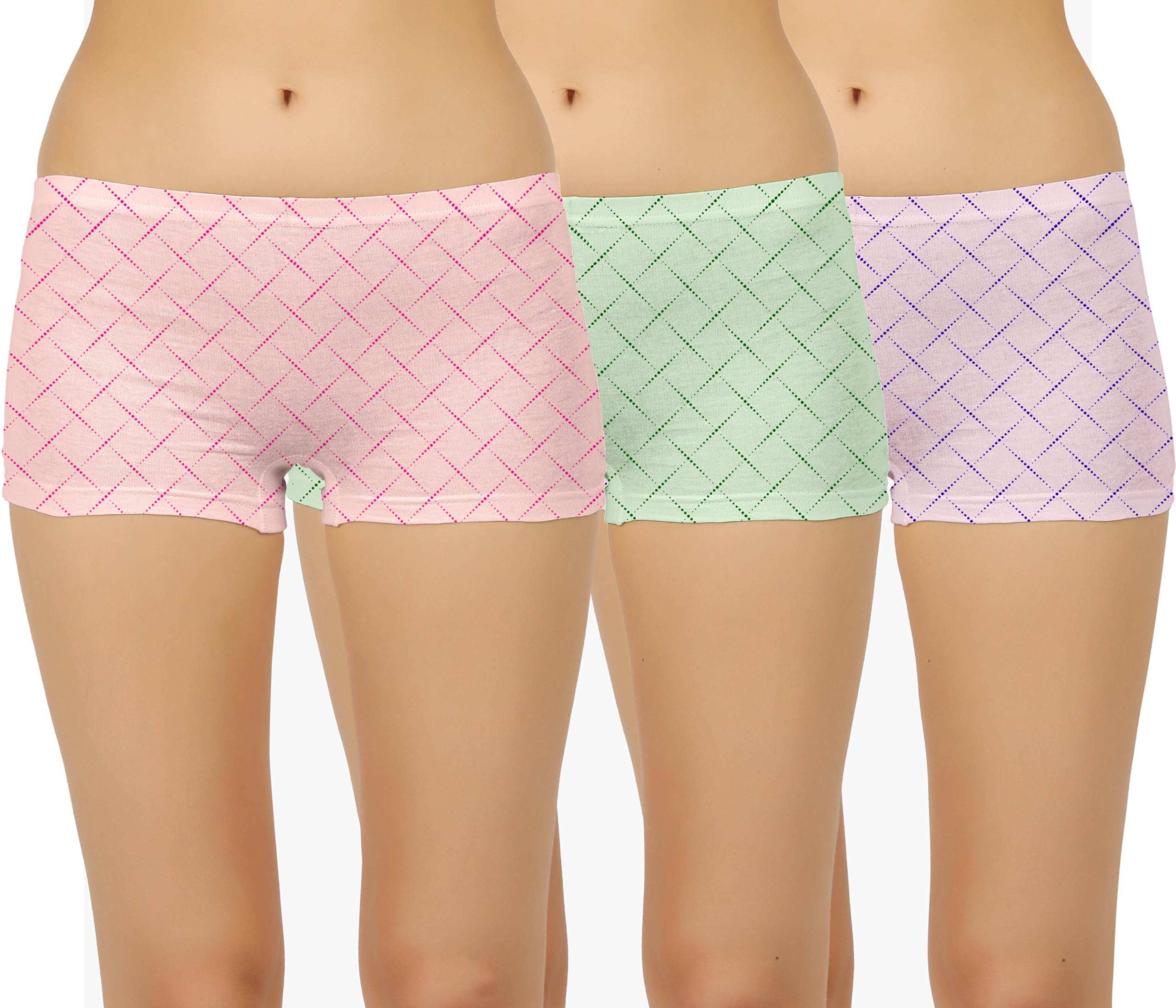 Printed Cotton Boyshorts/Panty for Women (Pack of 3)-image-18