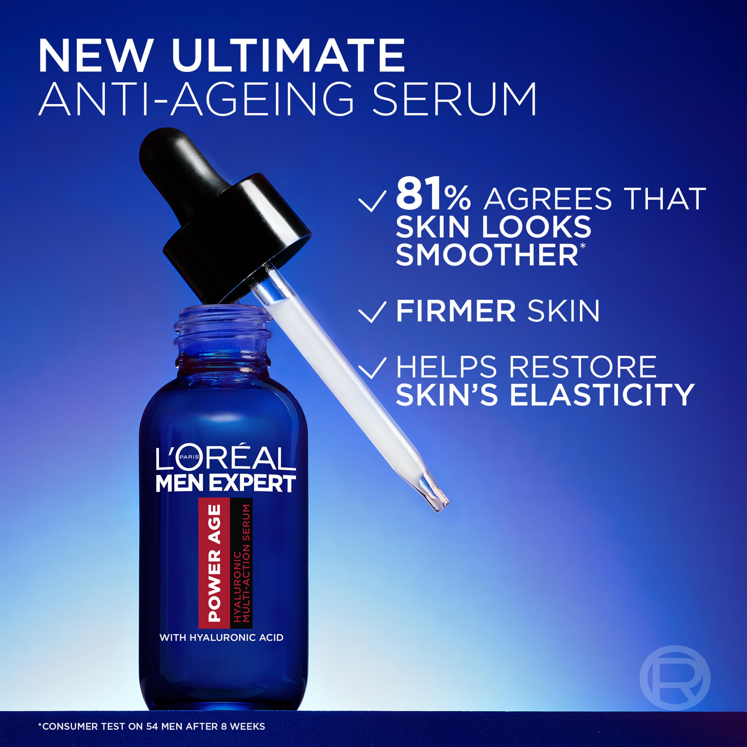 L'Oréal Paris Men Expert Power Age Serum z kwasem hialuronowym, 30 ml