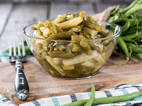 Miniatura 4 de Green Jay Gourmet Frijoles verdes en escabeche en un frasco  Verduras frescas en frascos a mano para cocinar y despensa  Frijoles verdes en