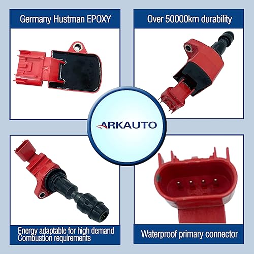 Miniatura 2 de Bobina de encendido de alto rendimiento ARKAUTO 12638824 ARK-IG491 UF491 UF645 para Buick LaCrosse Regal Chevrolet Cobalt HHR Malibu Equinox Orlando