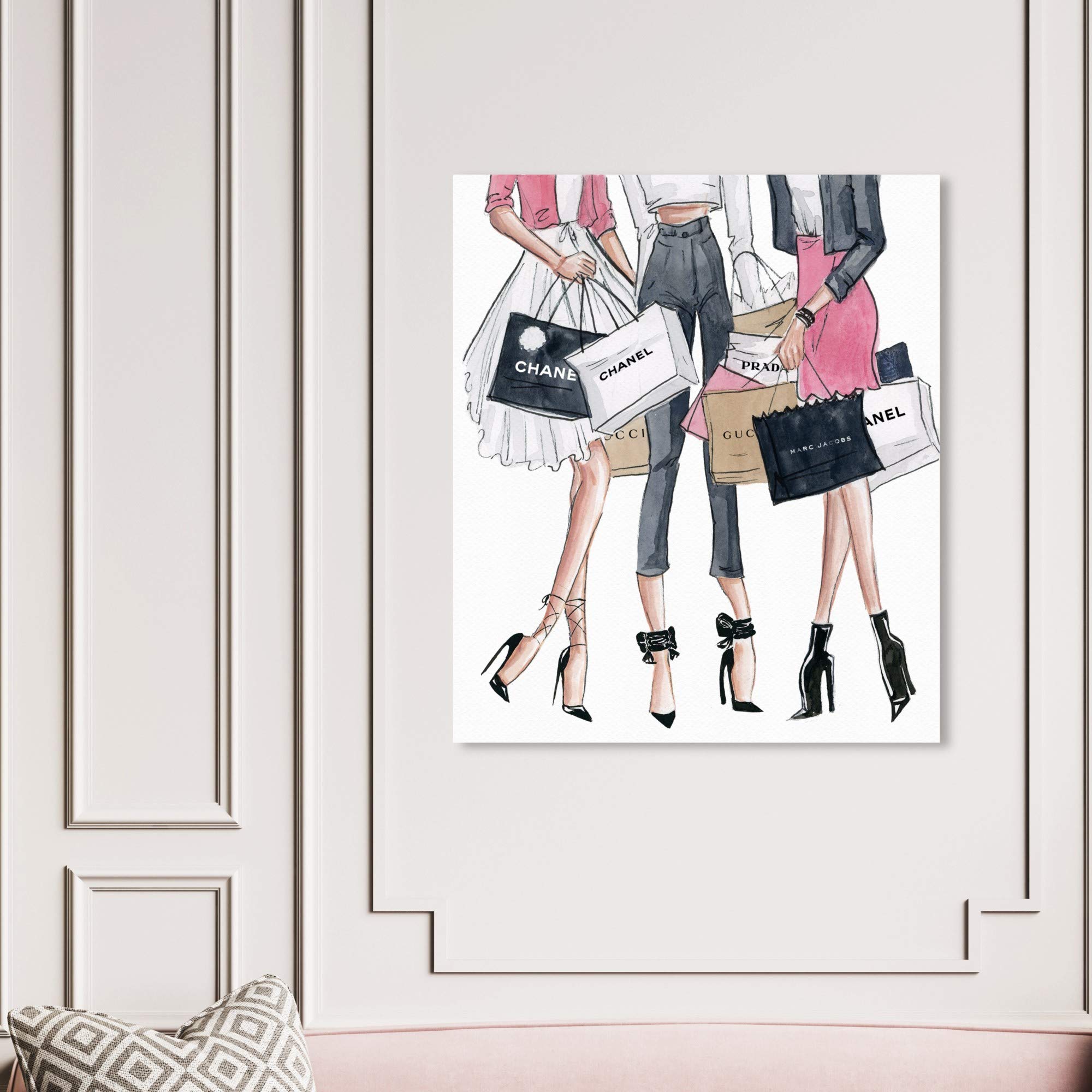 Amazon.com: The Oliver Gal Artist Co. Oliver Gal 'Shopping Date