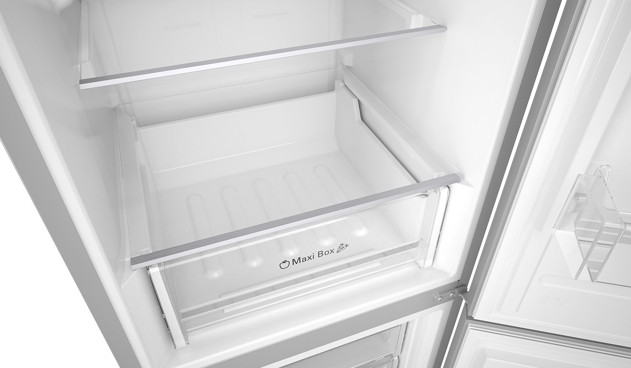 Bauknecht KGLF 20 A2+ IN Autonome Acier inoxydable 258L 111L A++ - réfrigérateurs-congélateurs (Autonome, Bas-placé, A++, Acier inoxydable, LED, 4*)