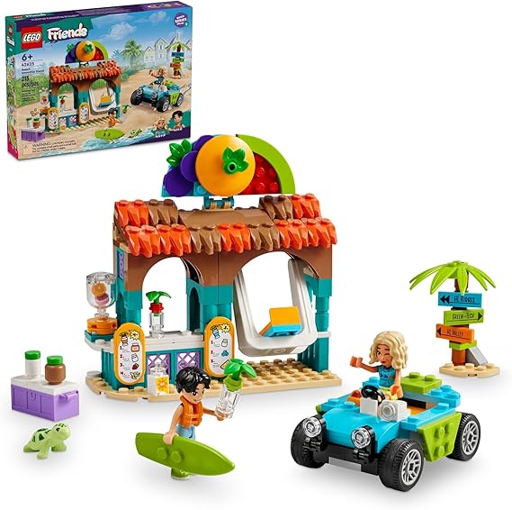 LEGO Friends Barraca de Vitaminas na Praia, 213 peças, Conjunto 42625