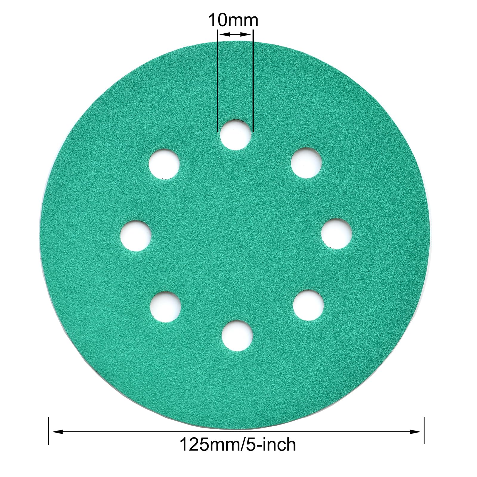 5-Inch Sanding Discs - 50 Pack (220 Grit) -6
