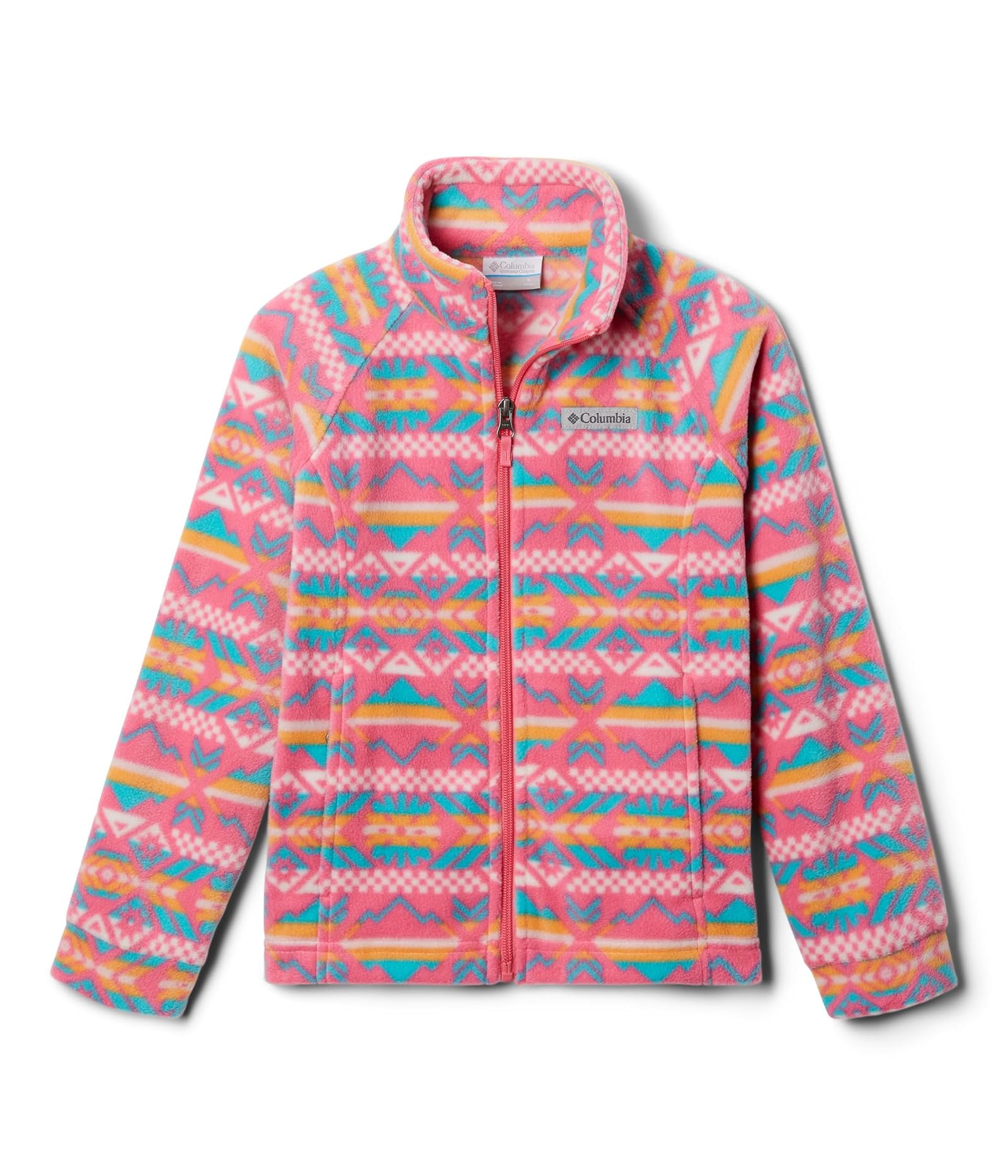 Girl's Columbia Kids Benton Springs™ II Printed Fleece (Little Kid/Big Kid) - Picture 8 of 22