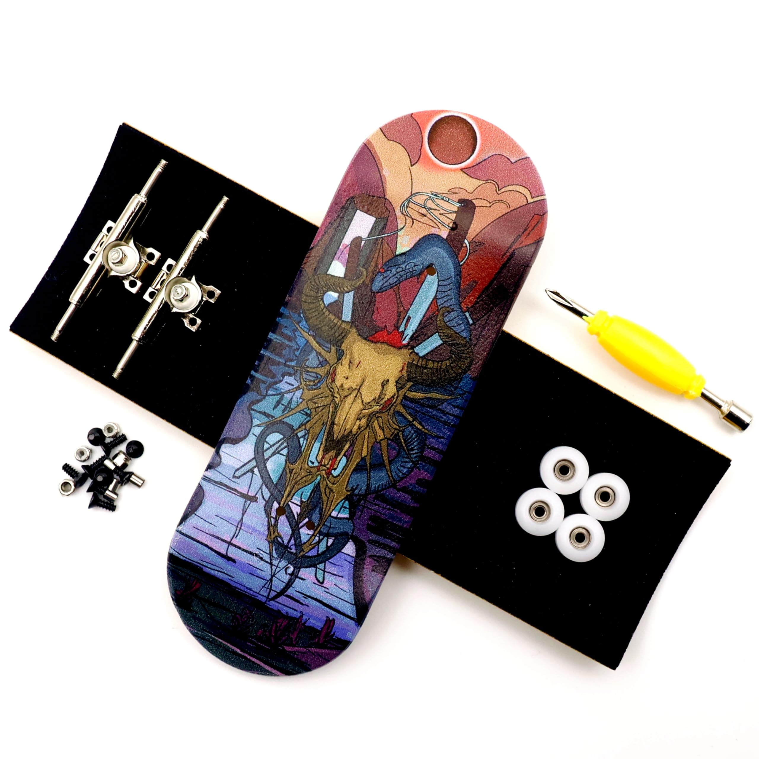 RACOFSB 32mm Pro Fingerboard 12 Constellation Series Wooden Finger Board (Taurus)