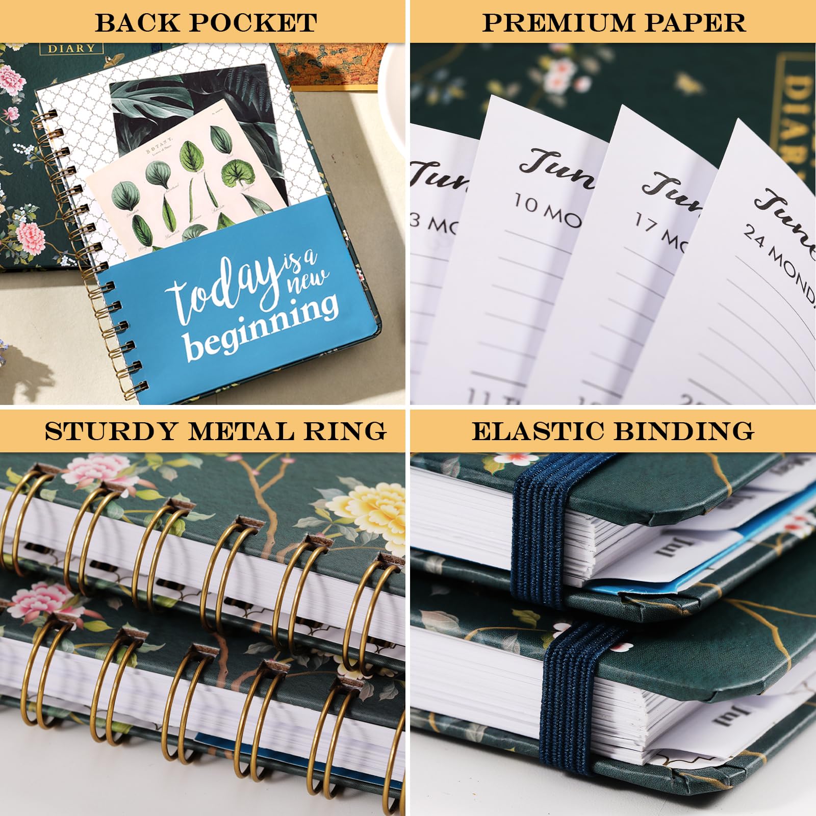 Academic Diary 2026-2027, A5 Diary Week to View for School or Work Runs from August 26 to July 27 - Image 3