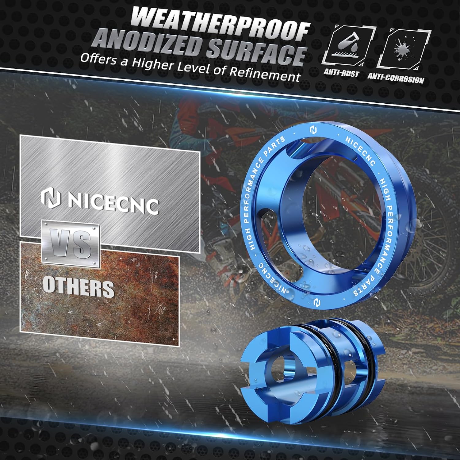 NICECNC Blue Fork Lowering Kit