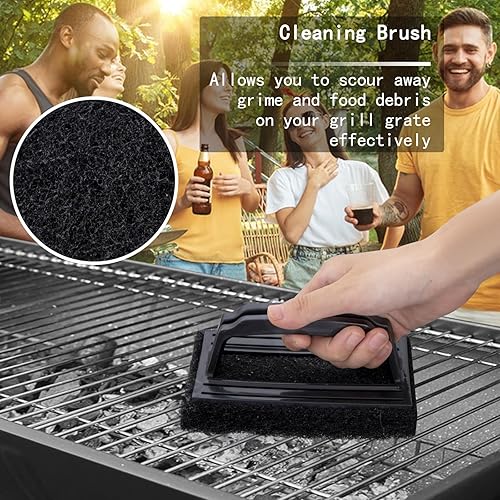 Miniatura 6 de Supernal 45 piezas de accesorios de parrilla Blackstone mejorados, accesorios de parrilla de parte superior plana, herramientas para parrilla de