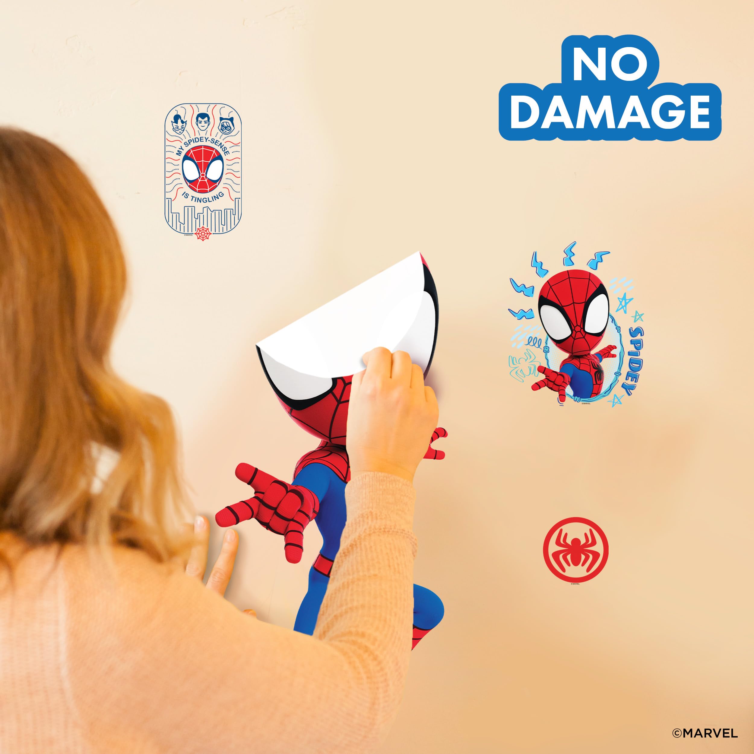 Amazon.co.jp: マーベル スパイダーマン ウォールデカール - 27インチ