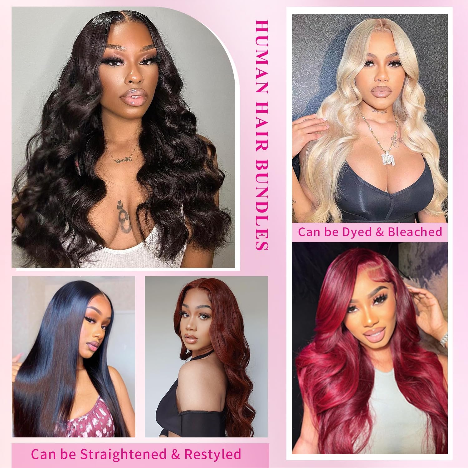 12A Body Wave One Bundle Human Hair 14 inch Brazilian Virgin Bundles 100% Unprocessed Human Hair Body Wave Weft Extensions Quick Weave Natural Black