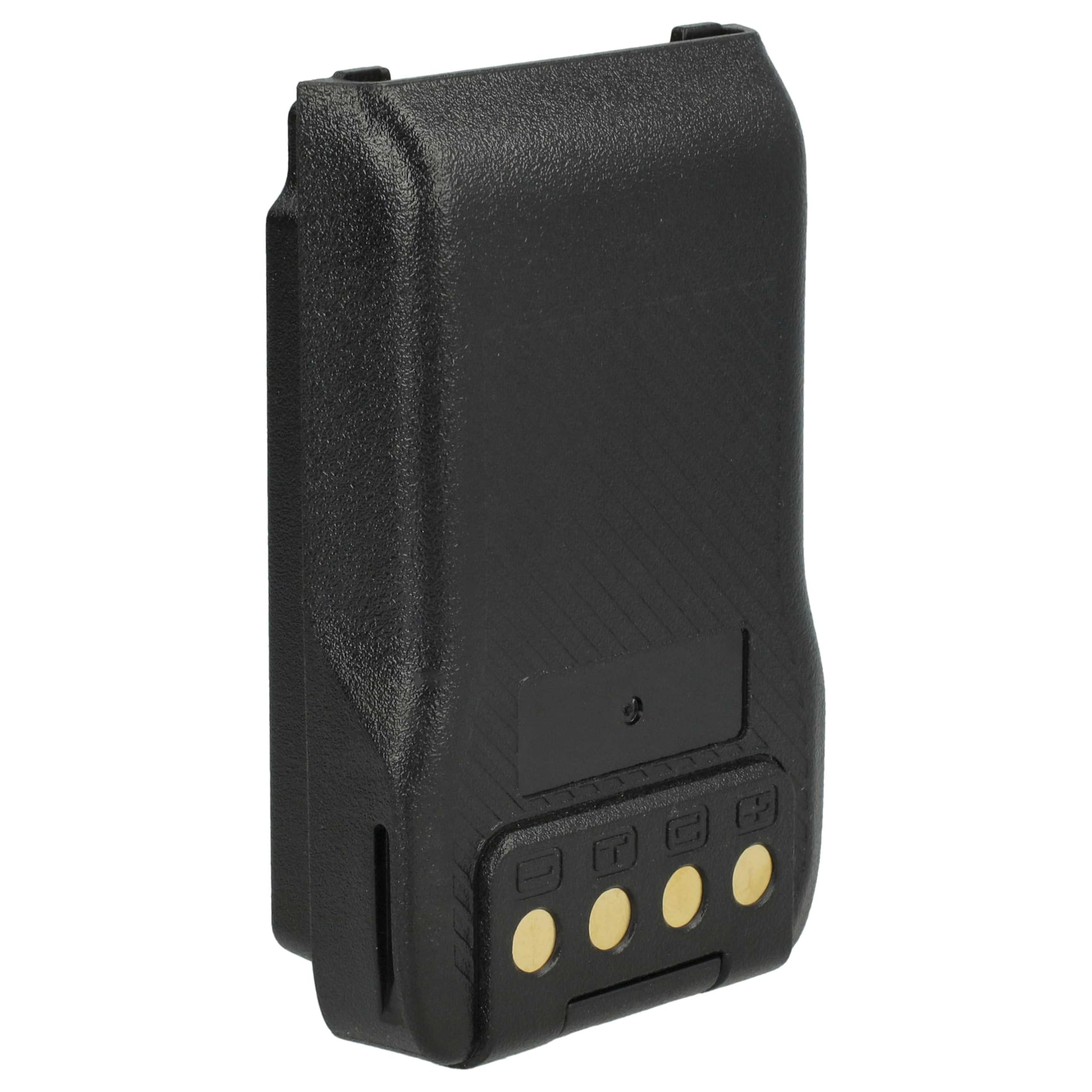 vhbw 2 x bateria kompatybilna z Hytera PD662, PD660 UL913, PD665, PD662G, PD666, PD680 CQST Radio, Walkie-Talkie (2500 mAh, 7,2 V, Li-Ion)