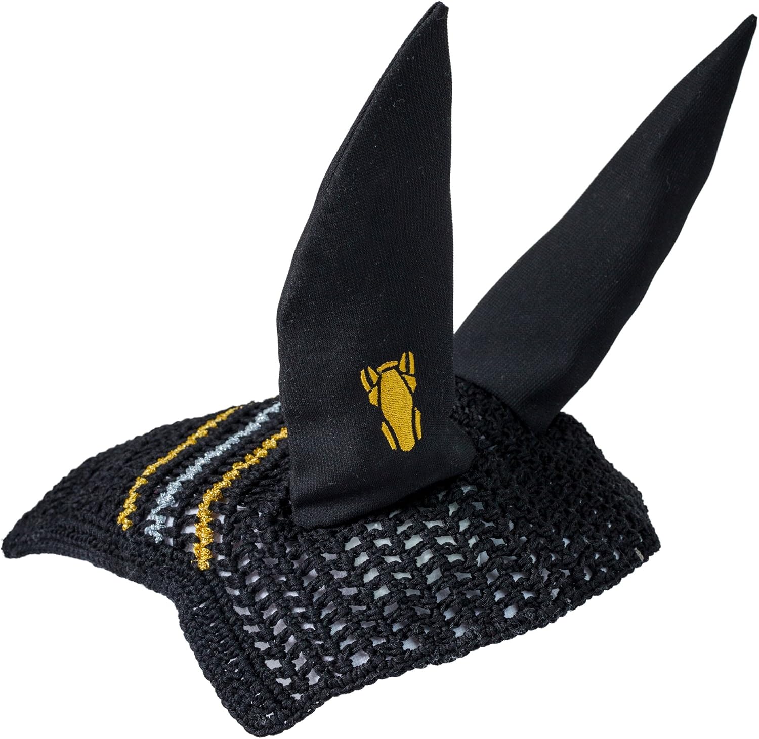 Sporty Pro Rider Horse Bonnet in Black