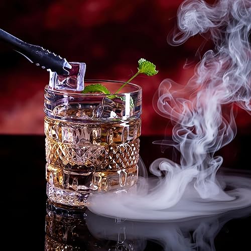 Miniatura 7 de Juego de 4 vasos de whisky con caja de lujo, vasos de whisky antiguos de 10 onzas, regalo para cócteles, ron, coñac, bourbón, licor, rocas, regalos