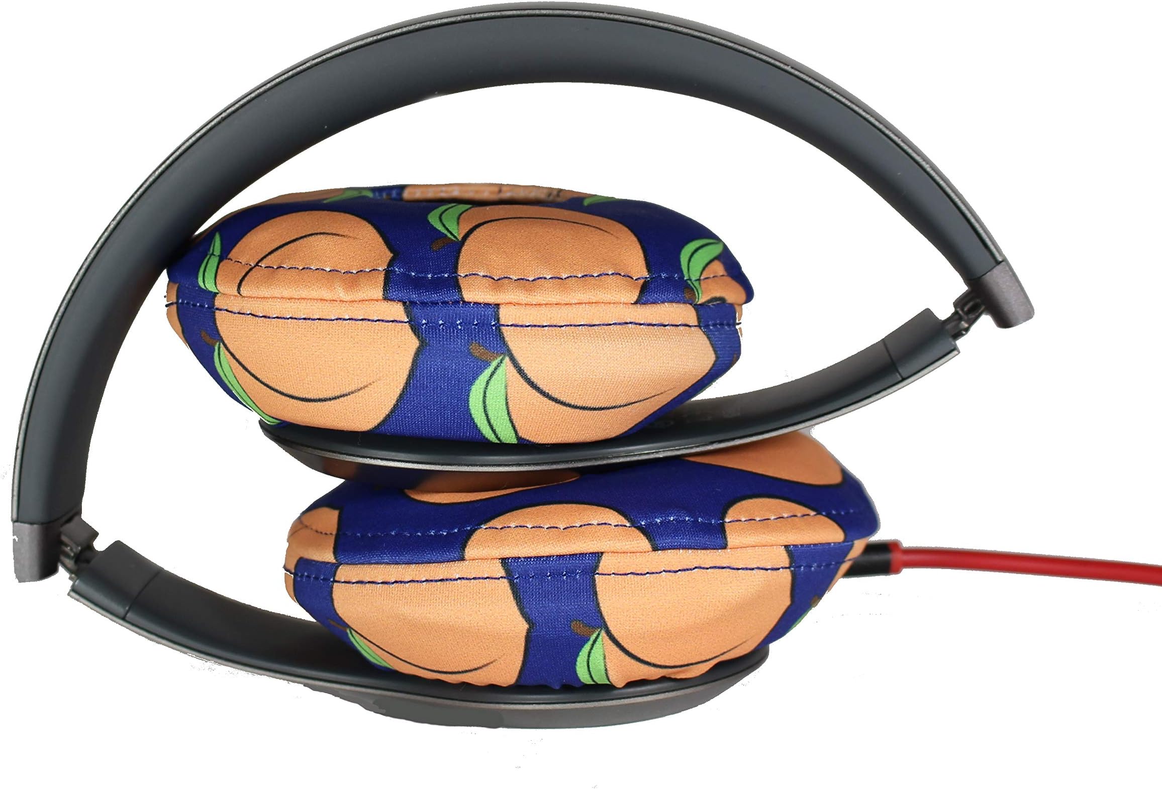 Avokado Caps - Washable Headphone Covers (Peaches, L)