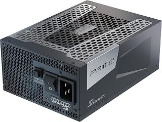 Seasonic Prime ATX3.0 PX-1600, 1600W 80+ Platinum, Full Modular, Fan Control in Fanless, Silent, and Cooling Mode, 12 Year Warranty, Perfect Power Supply for Gaming, SSR-1600PD2.