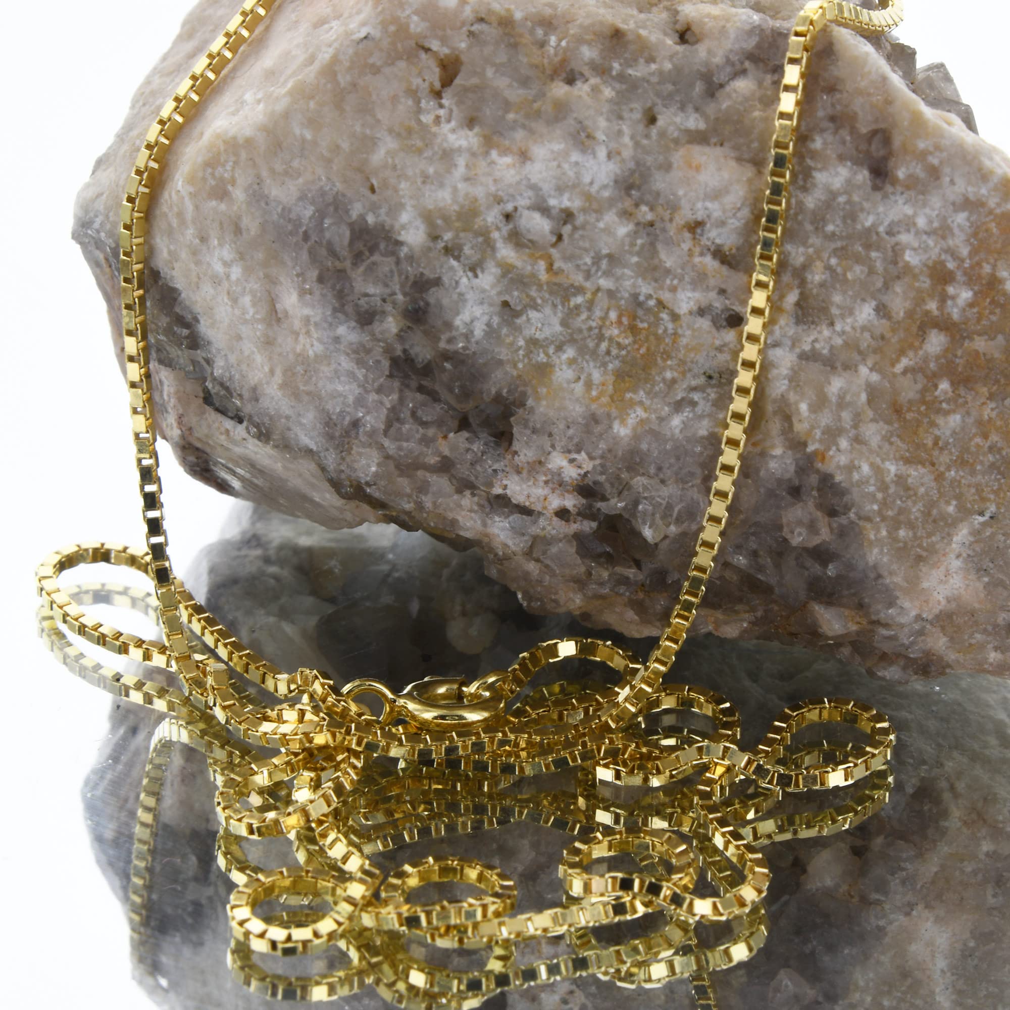 Edle Venezianerkette Halskette 585-14 Karat Gold Juwelier Qualität