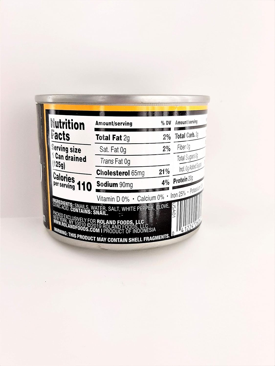 Roland Very Large Escargot Snails, 7.75-ounce Can