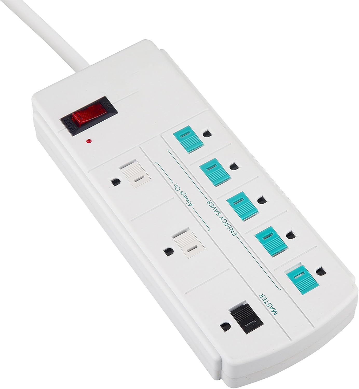 AblePower Energy Saver Surge Protector Power Strip 8 Outlet Managed 900J AblePower Energy Saver Surge Protector Power Strip 8 Outlet Managed 900J