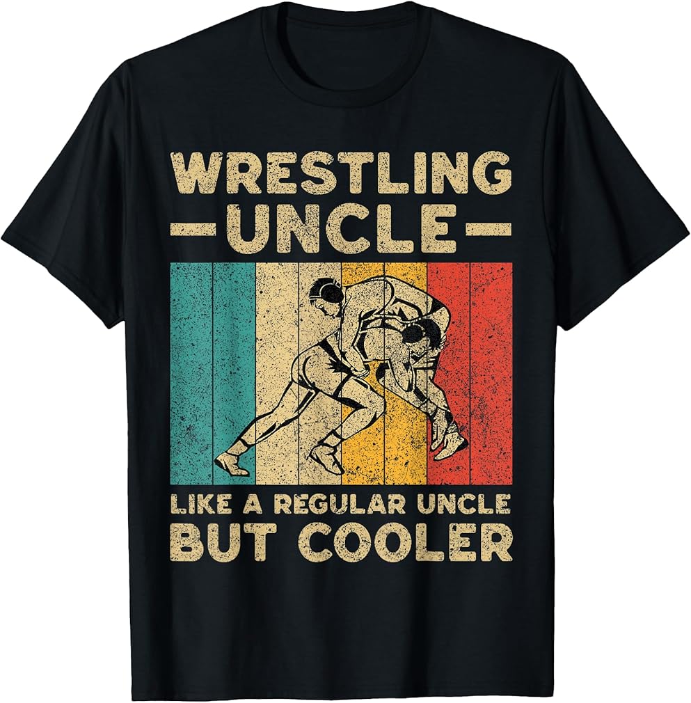 Wrestling Uncle Vintage Wrestling Wrestler T-Shirt